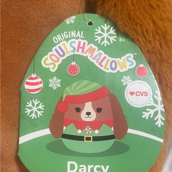 BNWT Darcy the Elf Dog Squishmallow 16” - Picture 3 of 3
